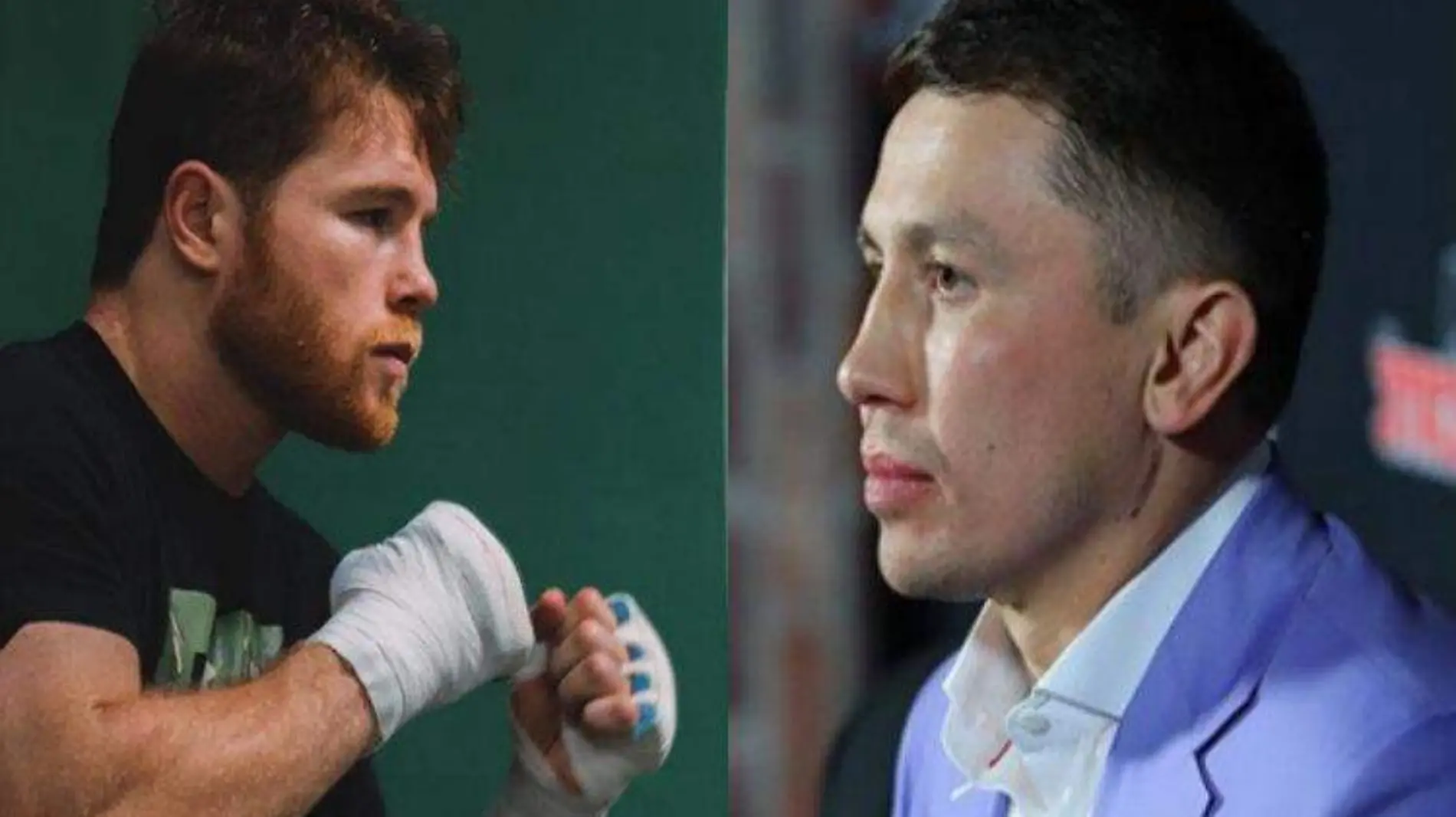 collage canelo y golovkin